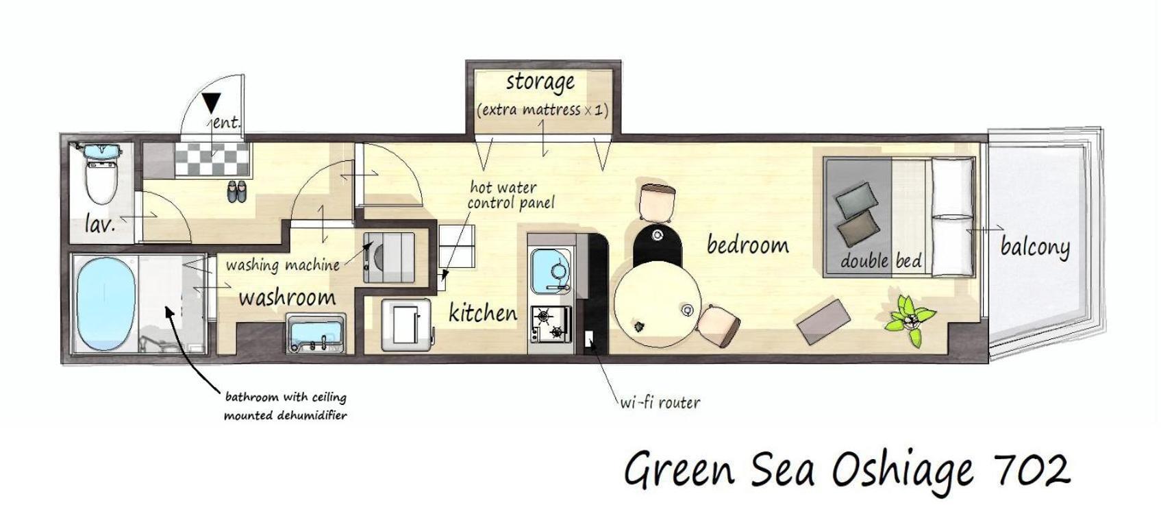 Green Sea Oshiage โตเกียว ภายนอก รูปภาพ